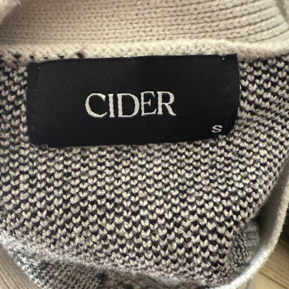 Cider Dinosaur-Print Cropped Cardigan Sweater With Button Front - Women’s Size S - Picture 5 of 5